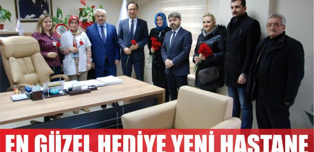  14 Mart’ta en güzel hediye; yeni hastane