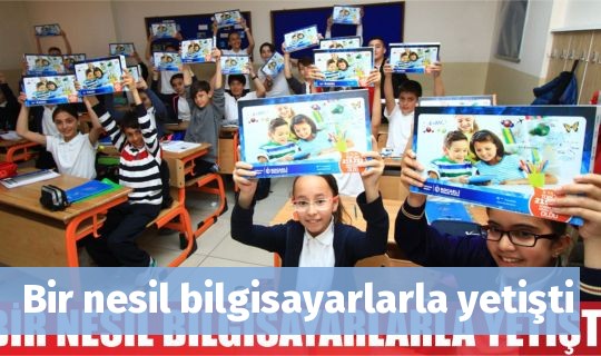 Bir nesil bilgisayarlarla yetişti