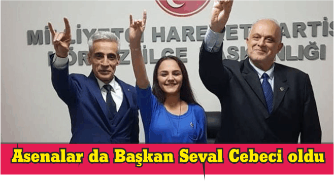 Asenalar da  Başkan Seval Cebeci oldu