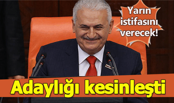 Binali Yıldırım TBMM Başkanlığından istifa edecek