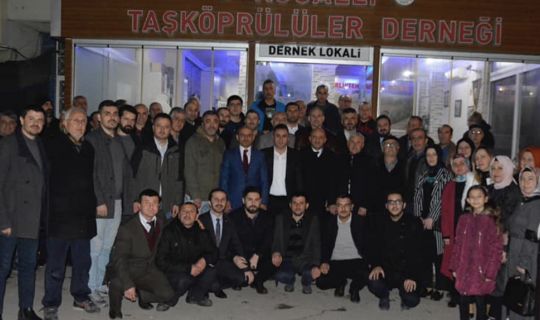 Taşköprülülerden, Şener Söğüt’e tam destek