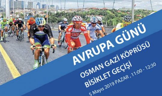 AVRUPA GÜNÜ, OSMANGAZİ KÖPRÜSÜ BİSİKLET GEÇİŞİ