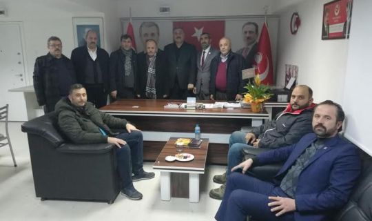 Ahmet Önal‘dan BBP İl Başkanı Kaya’ya ziyaret