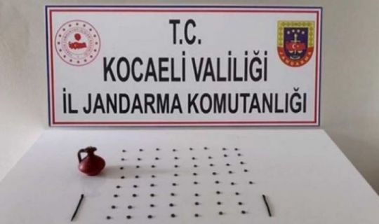 Kocaeli İl Jandarma Komutanlığı, Tarihi Eser Kaçakçılarını Yakaladı