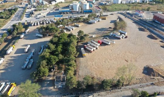 Körfez, kabakoz’a 300 araçlık tır parkı