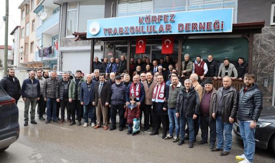 Trabzonlulardan, Başkan Söğüt’e tam destek