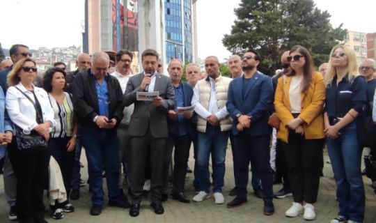 CHP Kocaeli Örgütü, Büyük Emekli Mitingi öncesi basın açıklaması