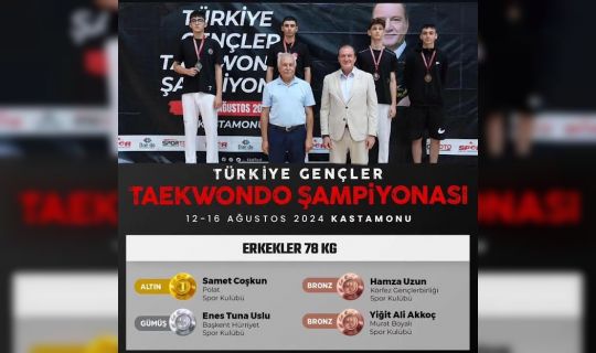 Körfezli Taekwondo Sporcusu Hamza, Büyük Başarı Elde Etti