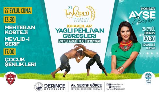 21. Taşköprü Hasat Sonu Festivali Başlıyor