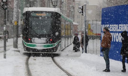 Akçaray Tramvay Hattında Kış Tarifesi Uygulaması Başladı