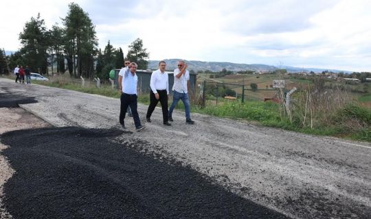 Başkan Sertif Gökçe, İshakçılar Köylerinde, İncelemelerde Bulundu