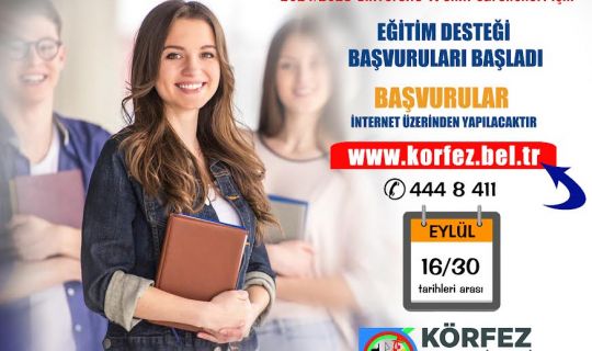 Körfez Belediyesi’nden, Üniversite Öğrencilerine, Eğitim Desteği