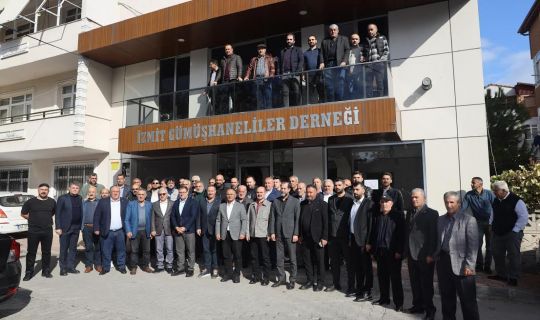 Başkan Söğüt, İzmit Gümüşhaneliler Derneği'nde, Hemşerileriyle Buluştu