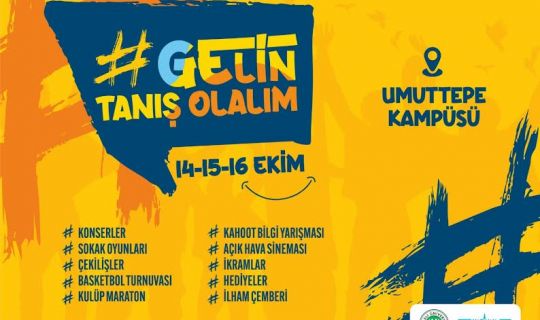 KOÜ, Öğrencilerine 'Gelin Tanış Olalım' Etkinliği