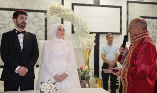 Meclis Üyesi Bayram Kurtaran, Oğlu Nurullah’ı evlendirdi