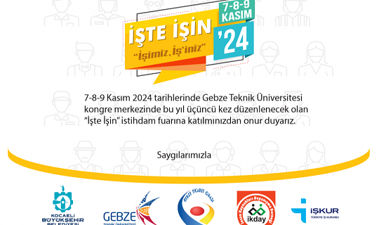 İşte İş’in, 2024 İstihdam Fuarı Başlıyor!