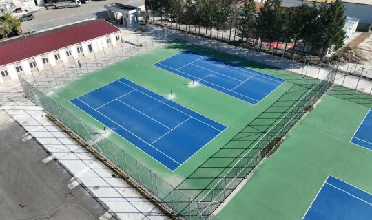 İzmit Tenis Merkezi, İnşaatı Tamamlanma Aşamasında