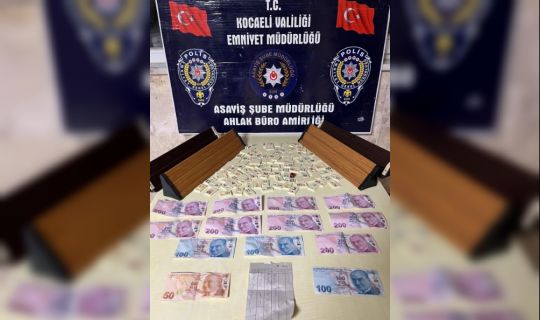 Kartepe’de Ruhsatsız Kahvehaneye Kumar Baskını!