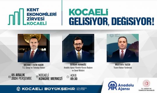 Kent Ekonomileri Zirvesi, Kocaeli Kongre Merkezi’nde