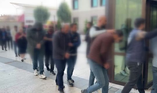 KAÇAKÇILIK VE UYUŞTURUCU, OPERASYONLARINDA,18 KİŞİ TUTUKLANDI