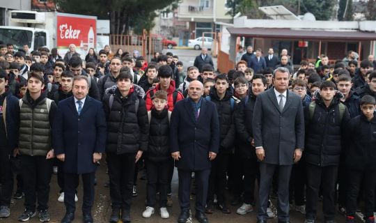 KÖRFEZ BELEDİYE BAŞKANI, ÖĞRENCİLERLE BULUŞTU!