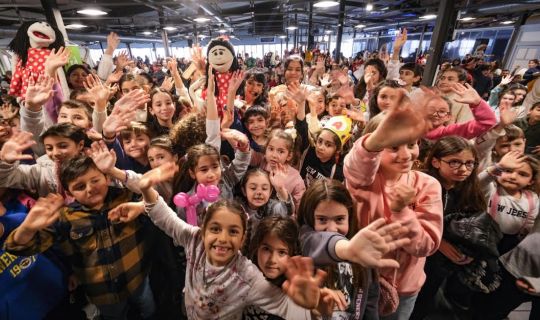 ÇOCUKLAR KUKLA MARMELAT GÖSTERİSİNİ ÇOK SEVDİ!