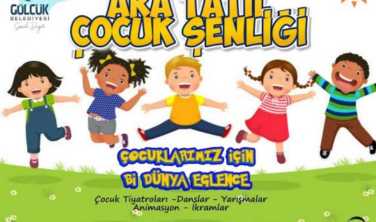 GÖLCÜK BELEDİYESİ, ARA TATİLDE ÇOCUKLARI UNUTMADI