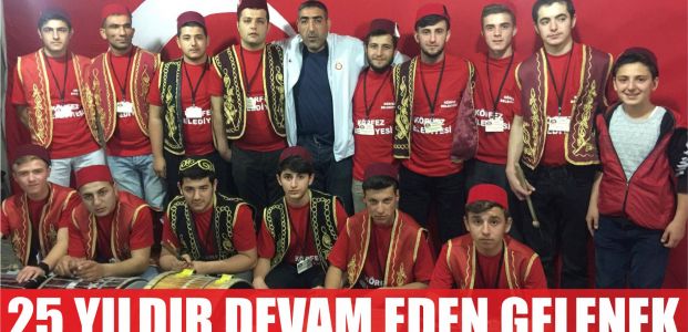  25 yıldır devam eden gelenek