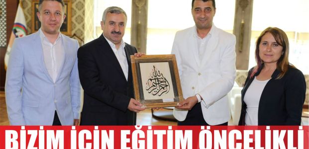  Başkan Baran: Bizim için eğitim öncelikli