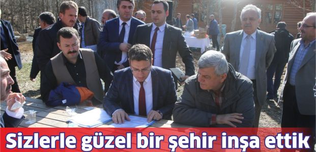 Başkan Karaosmanoğlu, ‘’Sizlerle güzel bir şehir inşa ettik’’