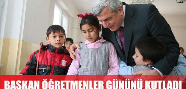  Başkan Öğretmenler Gününü kutladı