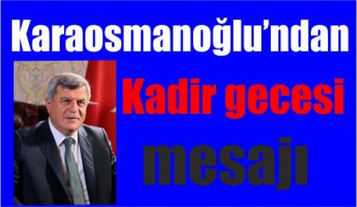 Başkan'dan mesaj