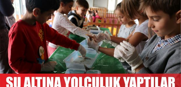  Bilim Merkezi’nde ‘’Su Altına Yolculuk’’