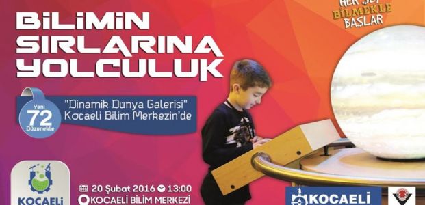 Bilim Merkezine ‘’Dinamik Dünya Galerisi’’