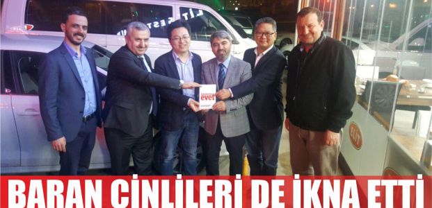 Çinlilere de ‘evet’ dedirtti