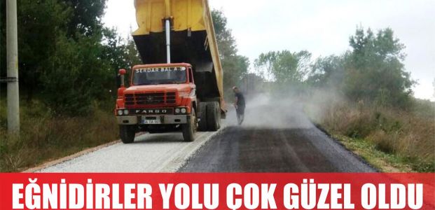  Eğnidirler Yolu çok güzel oldu