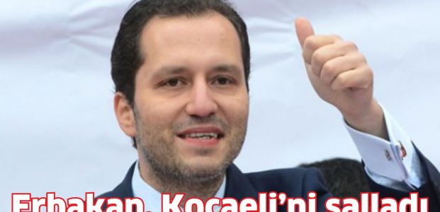 Erbakan Kocaeli'ni salladı