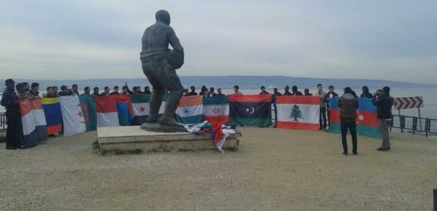  Filistinli öğrenciler Çanakkale’de duygusal anlar yaşadı