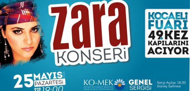  Fuar ve Genel Sergi, Zara konseri ile açılıyor