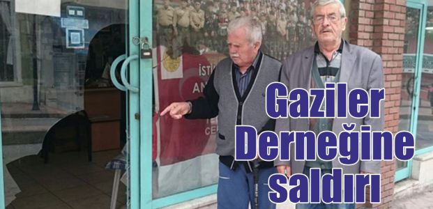  Gazi Derneği'nin camlarını kırdılar