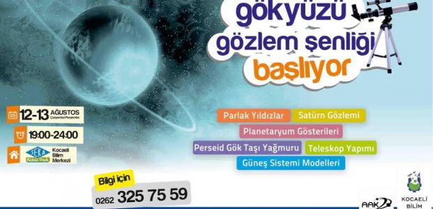  Gökyüzü şenliğinde buluşalım