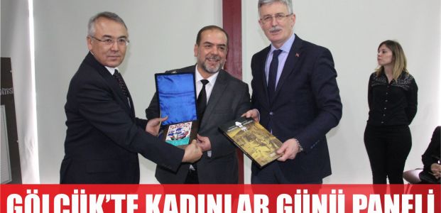 Gölcük'te kadınlar günü paneli