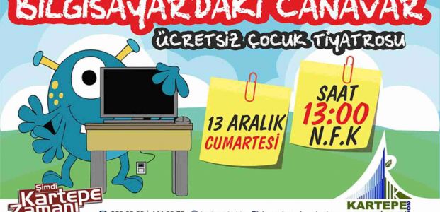 Hafta sonu Kartepe’de çocuk tiyatrosu var