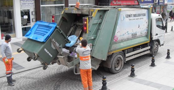 İzmit’te günde 350 ton çöp toplanıyor