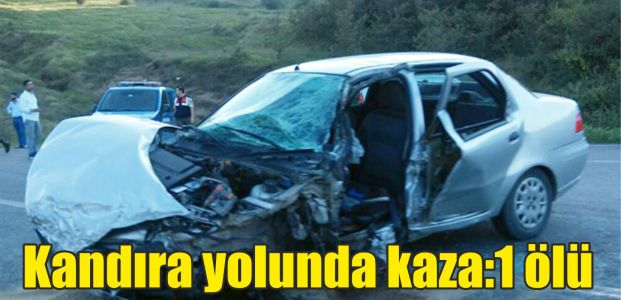  Kandıra yolunda kaza:1 ölü