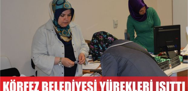 Körfez Belediyesi yürekleri ısıttı