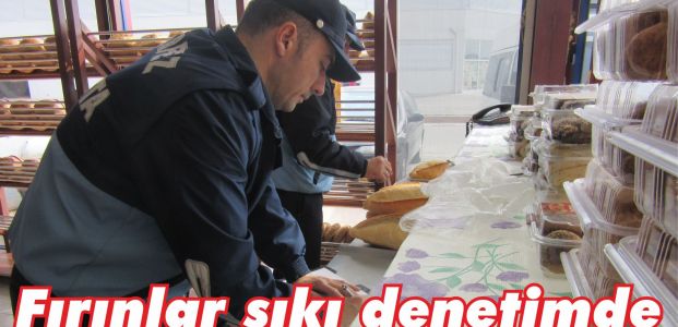 Körfez'de fırınlar denetlendi