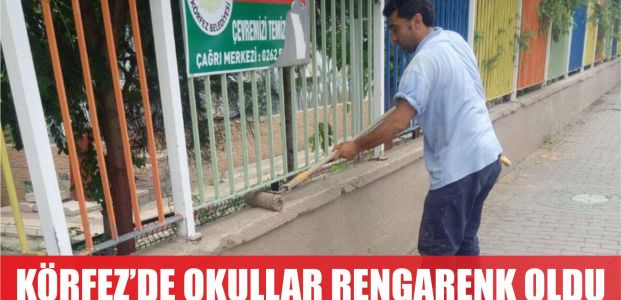  Körfez’de okullar rengarenk oldu