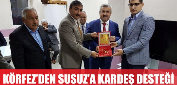 Körfez’den Susuz’a ‘kardeş’ desteği