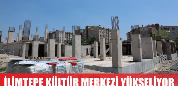  Kültür merkezi hızla yükseliyor